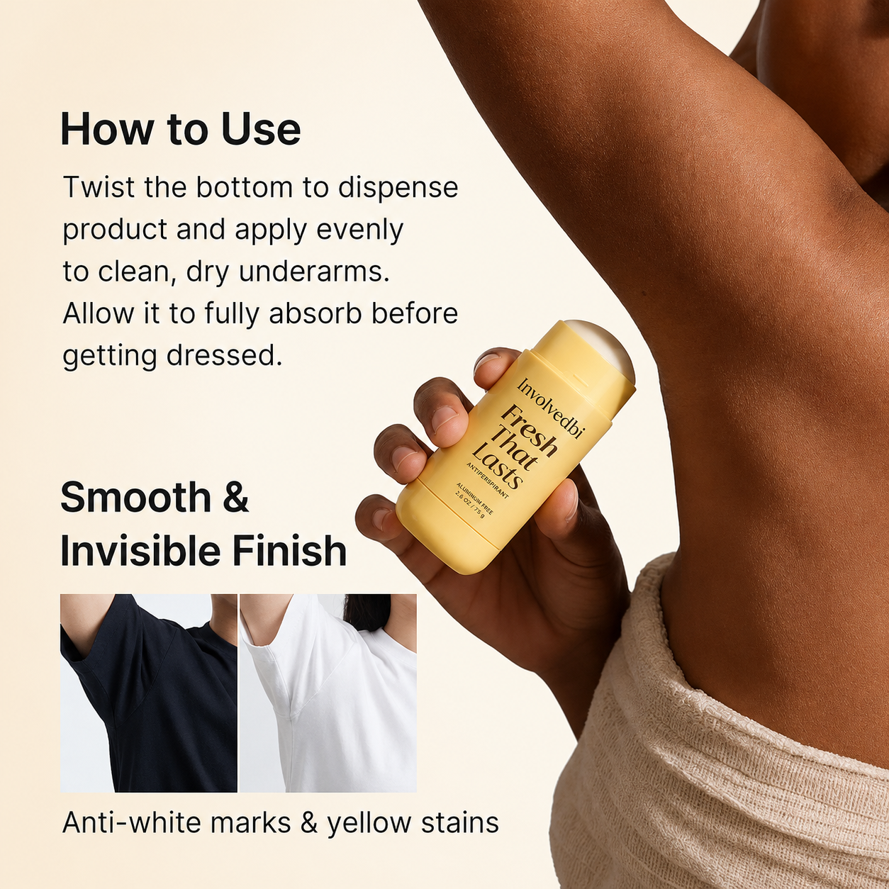 Deodorant Vanilla & Pistachio Fresh That Lasts
